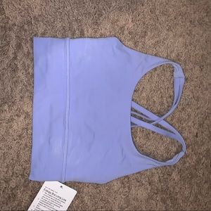 RARE Lulu Lemon Energy Bra Longline Lavender